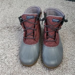 Women's Sperry Saltwater Quilted Boots